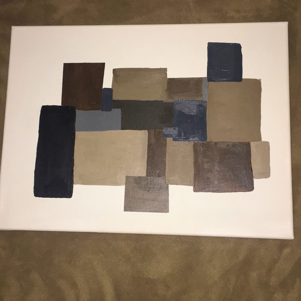 Modern acrylic art